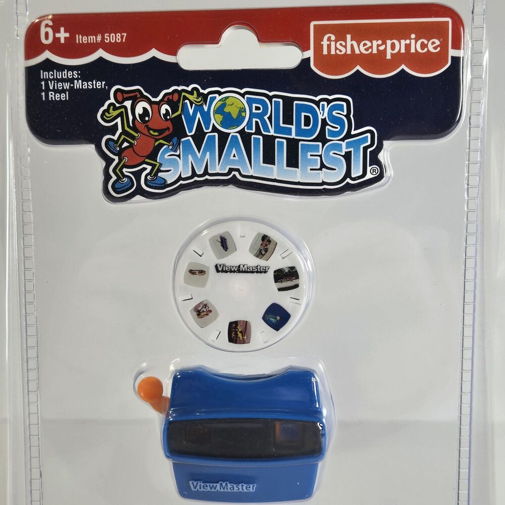 Super Impulse World's Smallest Hot Wheels Viewmaster NEW